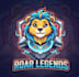 do a unique lion mascot logo with t shirt design