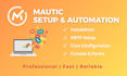 install, configure and optimize mautic for email automation