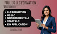 register your US llc  ein for non resident entrepreneurs