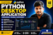 develop custom python desktop application and windows exe software
