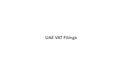 vat filing in united arab emirates