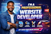 create and build website for you