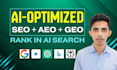 do wordpress ai SEO, aeo, GEO optimization for ai search rankings
