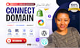 connect domain, godaddy domain, squarespace, wix, cloudflare or fix dns issues