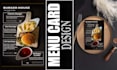 design professional restaurant menu card