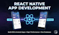 build react native mobile app react native developer android ios app development