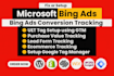 setup microsoft bing ads uet tag and conversion goal with google tag manager