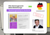 coach you for job interviews, cvs, and job applications in german
