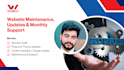 provide monthly wordpress website maintenance and updates