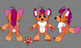 design custom plushie reference sheet stuffed animal character ych concept