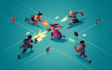 develop a fast 2d 3d multiplayer prototype in godot unity and unreal engine