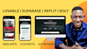 build ai applications and mvps using lovable ai, replit ai, and no code tools