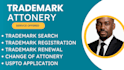 be your licensed uspto trademark attorney