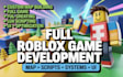 make roblox full game creation,full game map, full roblox game development