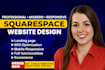 design or redesign a modern squarespace website