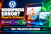 fix any elementor or divi error, bug or wordpress issue
