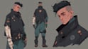 design cyberpunk character, original character design