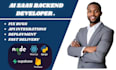 build ai saas backend using nodejs reactjs python django supabase firebase