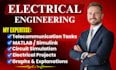 assist you in telecommunication and electrical assignment and projects
