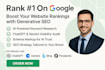 boost your website rankings with ai engine optimization and generative SEO