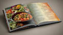 professional cookbook recipe book, cookbook design