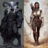 dnd character art and dnd character art