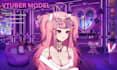 create design custom 3d vtuber model with full rigging, vrm, and streaming setup