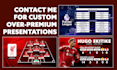 create a custom, unique, non ai keynote presentation