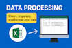 clean and structure your datasets