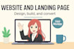 build a responsive HTML CSS website
