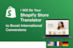 be your shopify store translator to boost international conversions