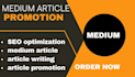 increase your medium followers with targeted content promotion
