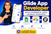 design a professional glide app for your business