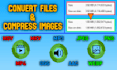 convert your video, audio and image files or compress images