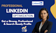 rewrite, upgrade and optimize your linkedin profile
