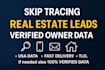 provide skip tracing for real estate business