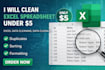 clean excel spreadsheet, excel data cleaning, data cleanup