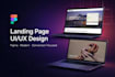 website landing  page design