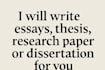 proofread and edit your essay, thesis and dissertation
