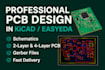 design your pcb in kicad with professional layout