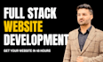 build a fully responsive custom full stack website fast