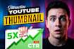 design attractive youtube thumbnails that boost CTR