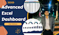 create professional excel dashboard charts and data analysis