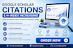 write article and increase google scholar citation
