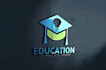create an creative education logo for university, school, collage or academy