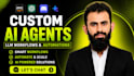 develop custom ai agents, rag pipelines and llm automation