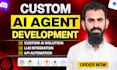 develop ai agents for customer support sales and business automation