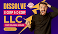 dissolve llc in massachusetts s corp, c corp, dba close ein