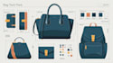 design bag tech pack, duffel bag, tote bags, golf bag and backpack, hand bags