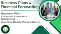 prepare a complete business plan